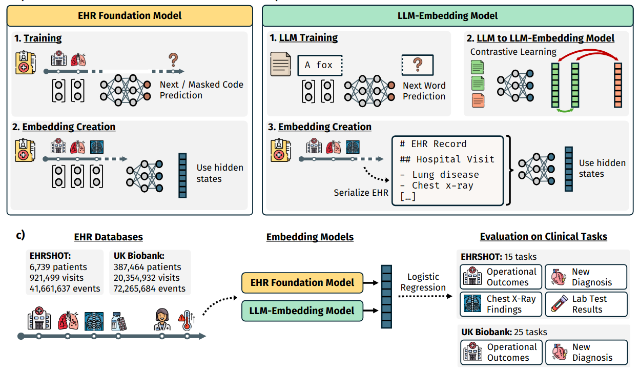 Large Language Models are Powerful Electronic Health Record Encoders paper image