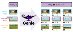 Genie: Generative Interactive Environments paper image
