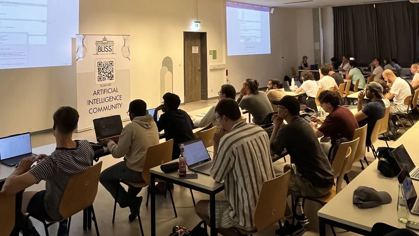 Participants with laptops at Theory Meets Practice